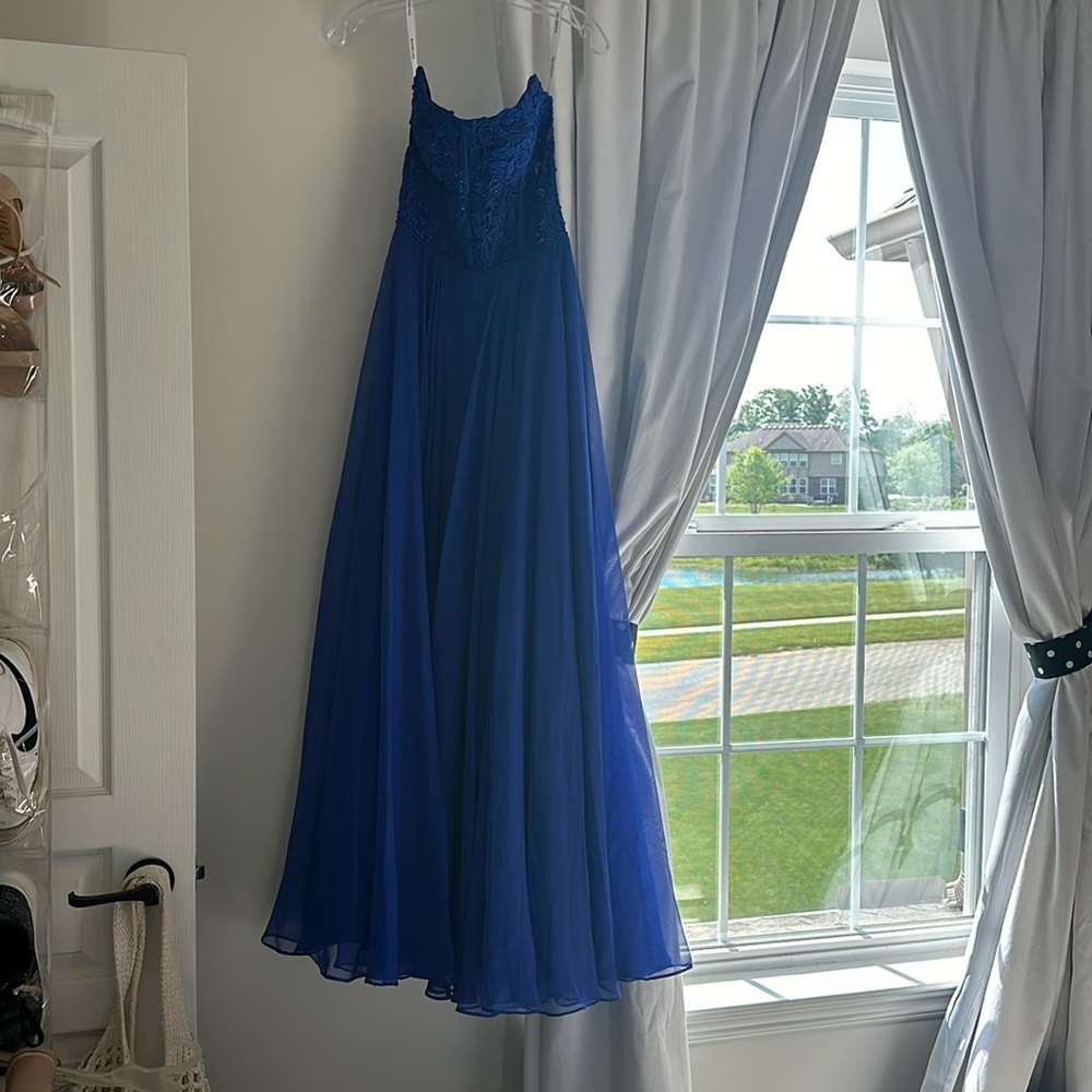 Sherri hill prom dress style 56SH24088 color royal (FLEXIBLE $$)